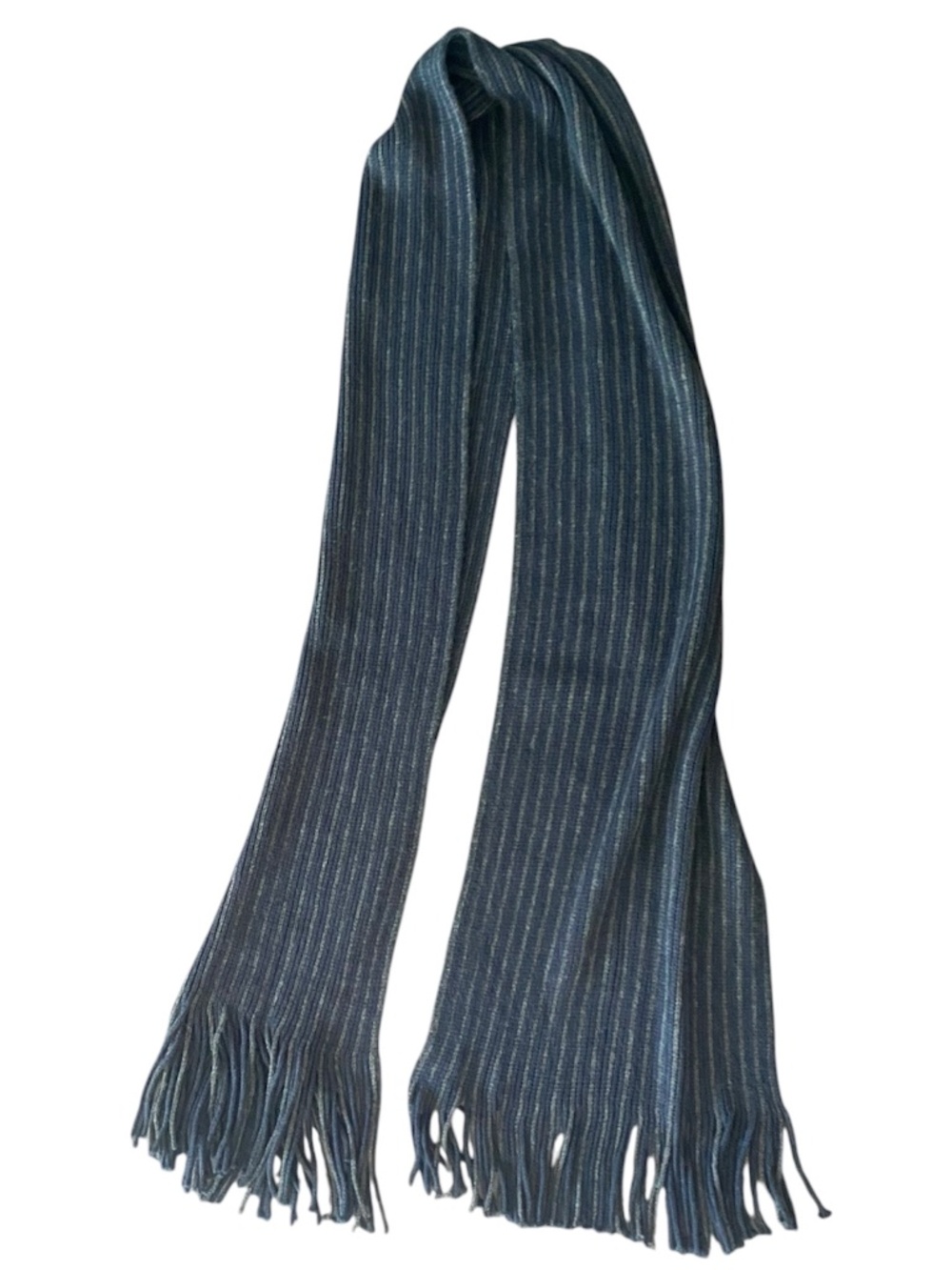 Navy & Charcoal Gray Scarf